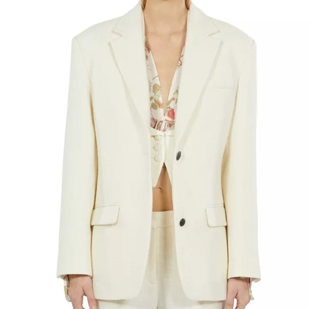 The Kooples Veste Oversize Ouver Blazer 36 / 6 NWT